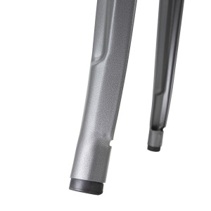 Bolero pelēka koka bāra galds - kvalitāte un eleganci.