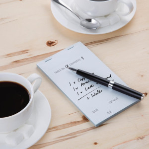 Lielie pasūtījumu žurnāli ar kopēšanas funkciju Olympia - 50 gabalu komplekts: Efektīva apkalpošana virtuvē