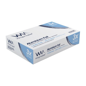 3 Alumīnija folijas rullīši 300 mm x 90 m Wrapmaster - Aizsardzība un ērtums