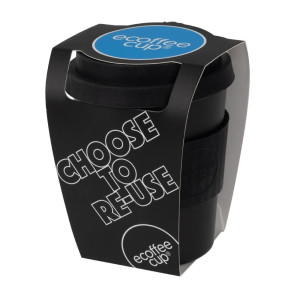 Pārstrādājams bambusa kausiņš melns 340 ml: praktisks un ekoloģisks