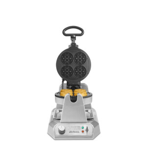 Miniatūra belgu gofru pannas Waring: Izveidojiet līdz pat 100 gofrēm stundā.