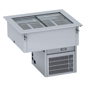 Bac à Glaces Drop-In - 4 Bacs CombiSteel : Efektīvs Dzesēšanas Risinājums