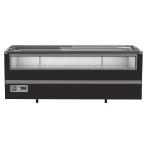 Congelators Bahut Supermarché 1005 L CombiSteel Noir