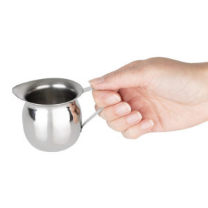 Mini piena krūze no nerūsējošā tērauda - 120 ml - komplekts no 6 - Olympia