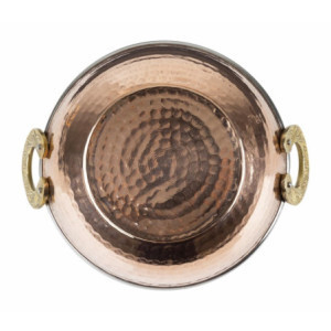 Plat Kadai vara ar rokturiem no nerūsējošā tērauda - 660 ml - Olympia