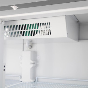 Ar divām durvīm ledusskapis - 744 L - Pozitīvs nerūsējošais tērauds - Polar