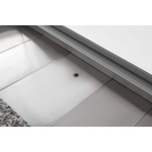 Tibetas pelēks atdzesēts servisa lete - 1500 mm - Zoin