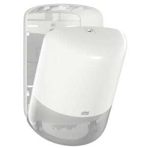 Baltais papīra dīķis ar centrālu atvērumu Tork Elevation