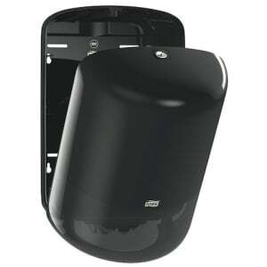 Tork melnais izdalītājs centrālās izvilkšanas rullītei Elevation: optimāla profesionālā higiēna