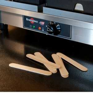 Waffle stick pops - 500 gabalu komplekts