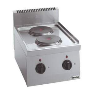 Elektriskā plīts - 2 plāksnes 180 mm Bartscher