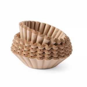 Papīra kafijas filtri - Ø 250 mm - Komplekts 1000 - HENDI