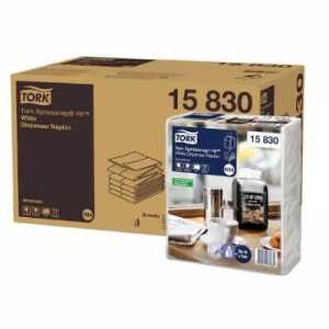 Baltas Xpressnap Fit® Tork salvetes - 4320 gabalu komplekts, augstas kvalitātes