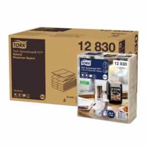 Dabīgas divslāņu salvetes Tork Xpressnap Fit® - partija 4320, videi draudzīgas un efektīvas