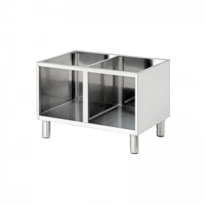 650 mm pamatne divkāršai lavas akmens grila plāksnei - L 800 - Bartscher