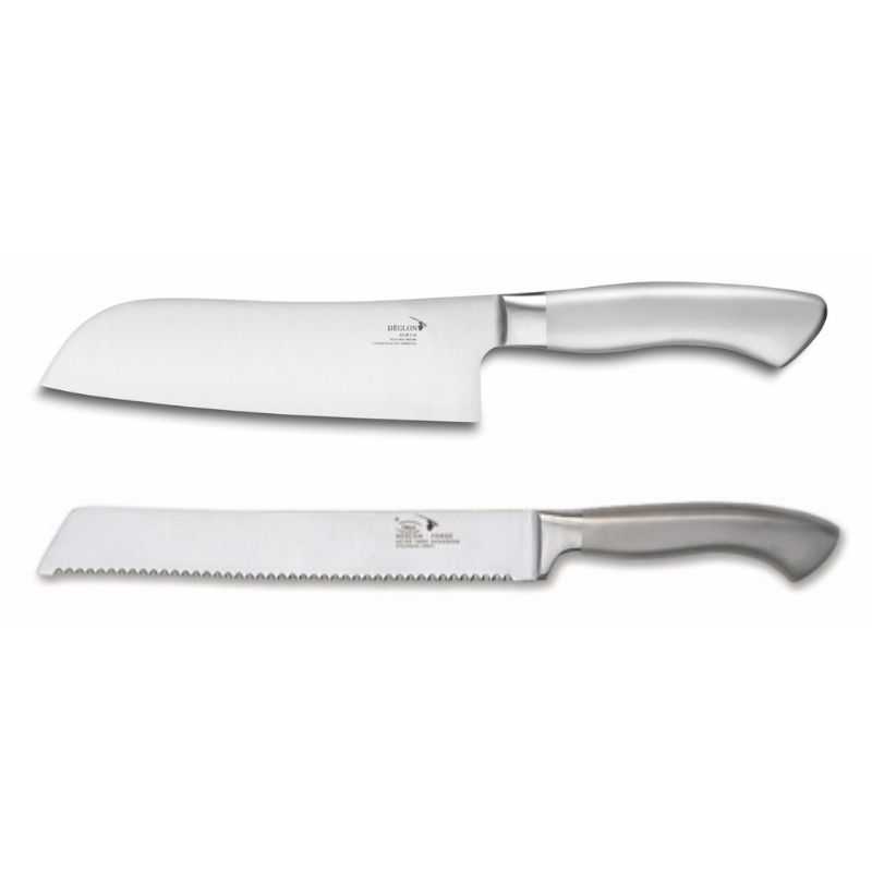 Santoku + Maizes Deglon gabals.