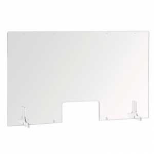 Aizsargstikls galdi un galda virsmām - 1500 x 900 - Bartscher