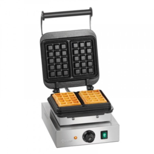 Profesionāla gofru plīts - 2 Briseles gofras - Bartscher