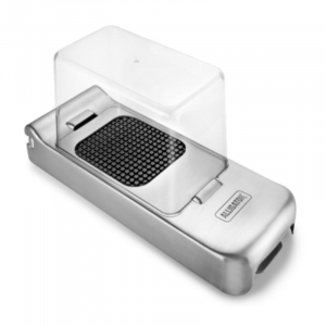 Šķēres sīpolu griešanai ar aligatora formu, no nerūsējošā tērauda