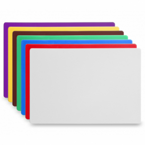 HACCP griezamais dēlis - 450 x 300 mm - brūns - biezums 13 mm