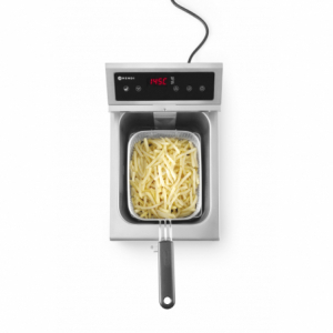 Indukcijas fritēze ar iztukšošanas krānu - 8 L