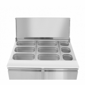 Salātu trauks ar divām durvīm 300 L - Zīmols HENDI - Fourniresto