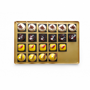 Zelta prezentācijas plāksne - 400 x 300 mm