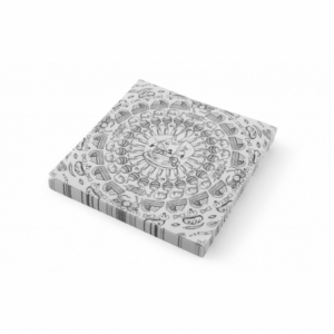 Pārtikas motīva sēru papīrs - 200 x 250 mm - 500 gabali