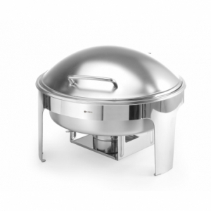 Chafing dish apaļš ar matētu apdari - Zīmols HENDI - Fourniresto