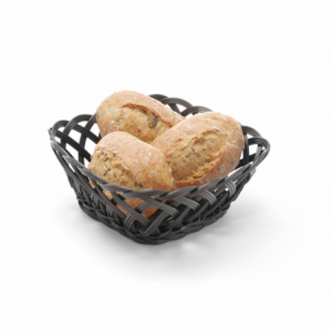 Taisnstūra pītīta grozs - 225 x 150 mm