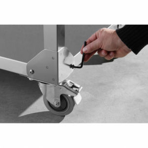 Profesionāla gāzes grila ratiņos - zīmols HENDI