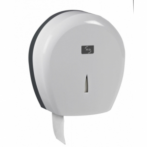 Toaletēmateriālu izplatītājs Jumbo balts 400 Yaliss - JVD - Fourniresto