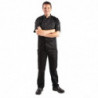 Melnās virtuves jaka ar īsām piedurknēm Vegas - izmērs S - Whites Chefs Clothing - Fourniresto