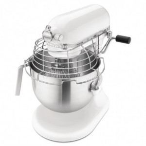 Profesionāla baltā miksera 6,9 L - KitchenAid - Fourniresto