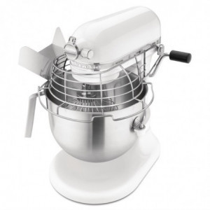 Profesionāla baltā miksera 6,9 L - KitchenAid - Fourniresto
