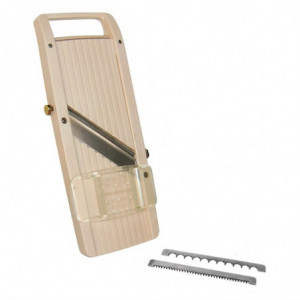 Japāņu mandolīns Jumbo ar drošības spiedpogu - Vogue - Fourniresto