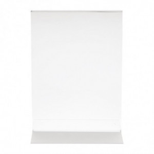 Aizsargājošais vertikālais akrila A5 formāta ēdienkarte - Olympia - Fourniresto