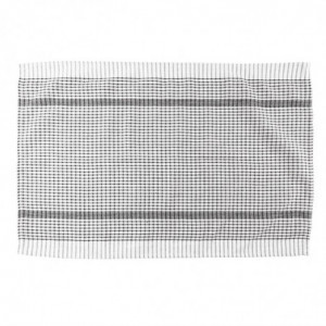 Polikotona melna dvielis - 10 gabalu komplekts - Vogue - Fourniresto