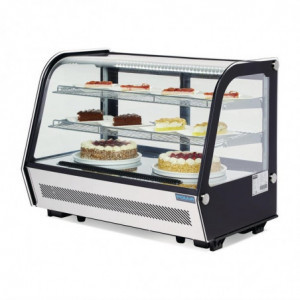 Galdi ledusskapis melns 160 L - Polar - Fourniresto