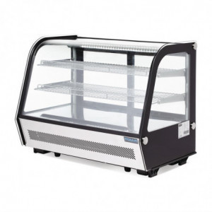 Galdi ledusskapis melns 160 L - Polar - Fourniresto