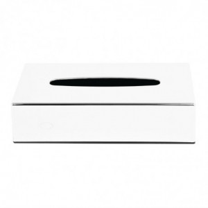 Taisnstūra hroma salvetes kaste - Bolero - Fourniresto