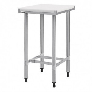 Galds no nerūsējošā tērauda 500 mm - Vogue - Fourniresto