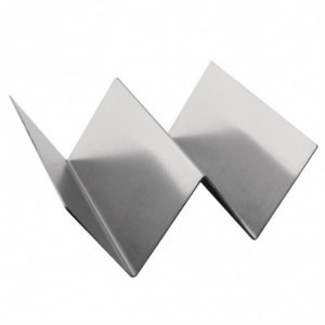 Atbalsts diviem taco taciņiem no nerūsējošā tērauda - Olympia - Fourniresto