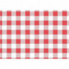 Greaseproof Paper Vichy Red 310 x 380 mm - Pack of 200 - FourniResto - Fourniresto