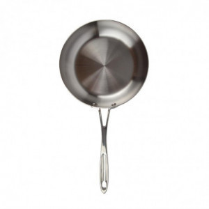 Varš tērauda panna 3 slāņu indukcijai Ø 240 mm - Vogue - Fourniresto