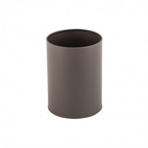 Galvanizēts pelēks ēdamkaru trauks Ø 110 mm - Olympia - Fourniresto