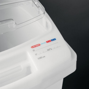 Sastāvdaļu caurspīdīga kaste 80 L - Araven - Fourniresto