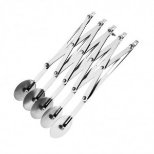 Izstiepjams daudzslāņu griezējs ar 5 gludām asmenīm - Vogue - Fourniresto