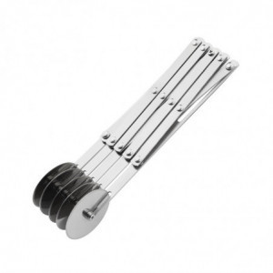 Izstiepjams daudzslāņu griezējs ar 5 gludām asmenīm - Vogue - Fourniresto