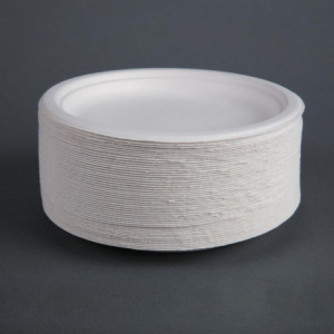 Kompostējamas bagāzes šķīvji 17,9 cm - 50 gabalu komplekts - Fiesta Green - Fourniresto